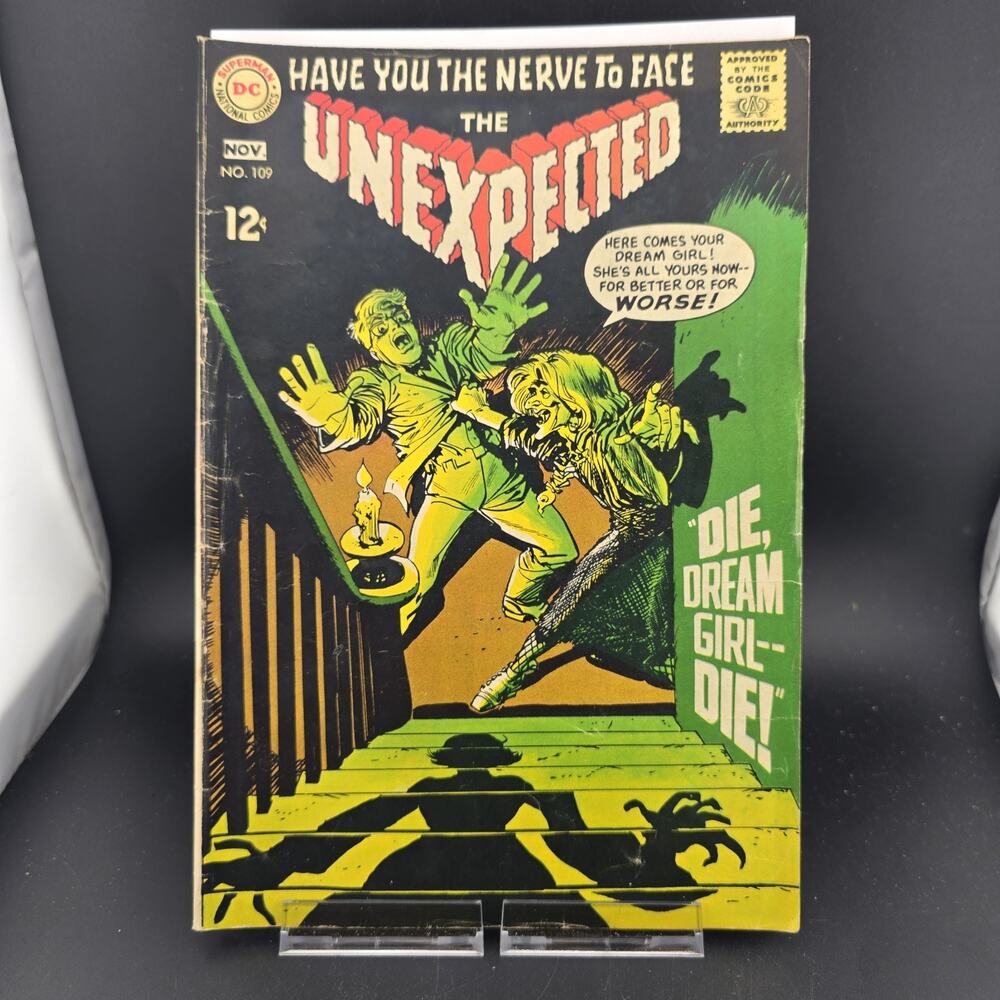 The Unexpected #109 (1968 DC Comics) Mid Grade VG 4.0 Vintage Silver Age Horror